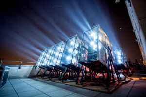 Twenty-six Christie Roadster HD20K-J and 12 Christie Roadster S+22K-J projectors were used for the “Projecting Change” display in New York City.